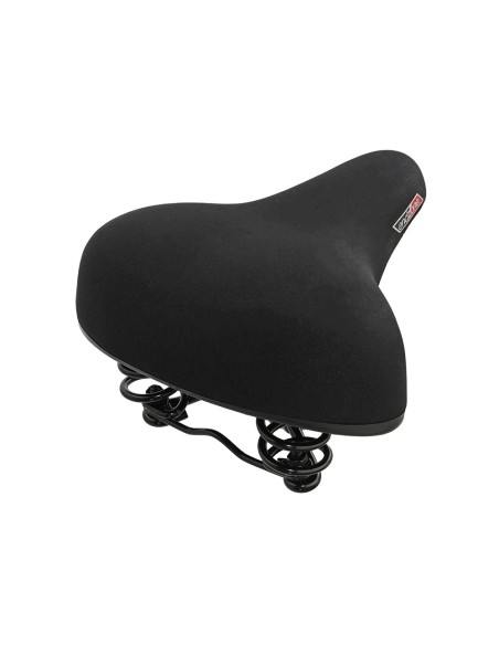 Touring Saddle Lycra Top W/Gel vl 356lg Black.